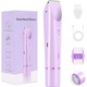 Aparat de ras electric 2 in 1 violet, compact, rezistent la apa IPX7, 30x45cm