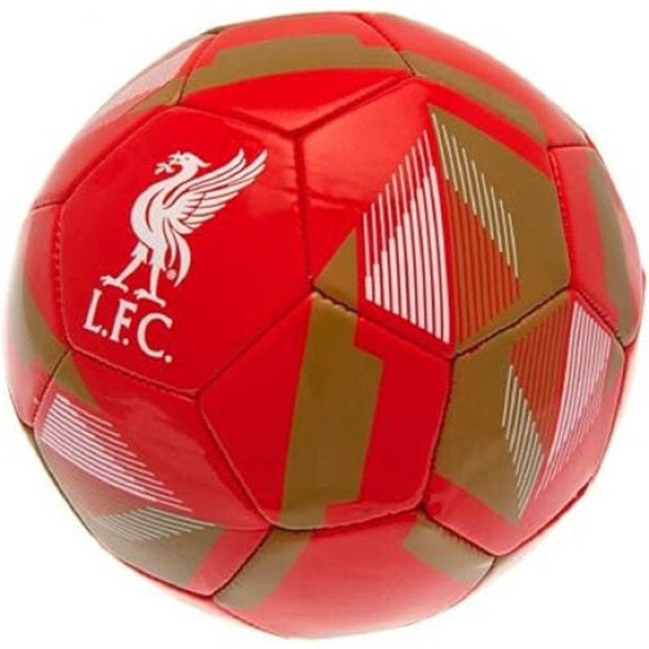 Minge fotbal rosie Liverpool FC marimea 5