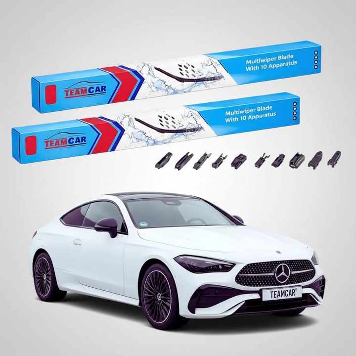 Stergatoare Mercedes-Benz CLE Coupé C236 10.2023-prezent, Set Fata Flat – TeamCar®