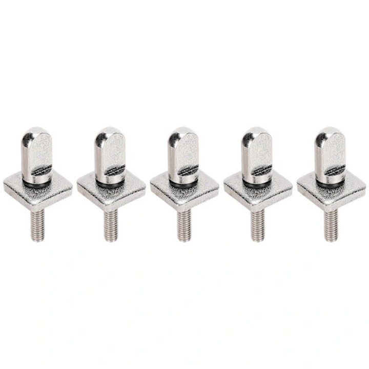 5 db rozsdamentes acél 316 csavar készlet uszonyokhoz, 4x19mm