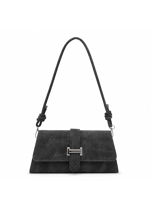 FooFoony Genti mici de umar din piele sintetica pentru femei, poseta vintage de seara pentru petreceri si genti de mana crossbody, genti de mana de umar mici, patrate pentru doamne, GRI