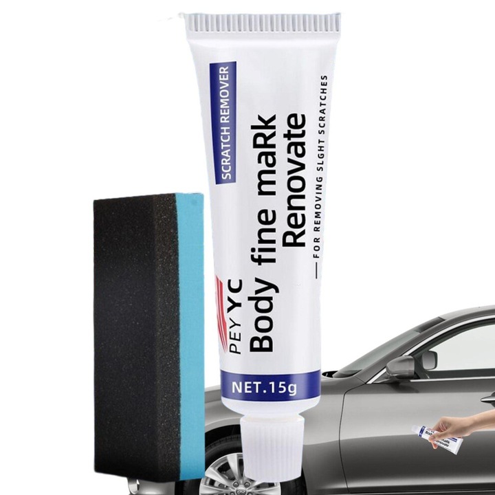 Corector vopsea auto allinone pentru zgarieturi si urme, transparent, 250ml