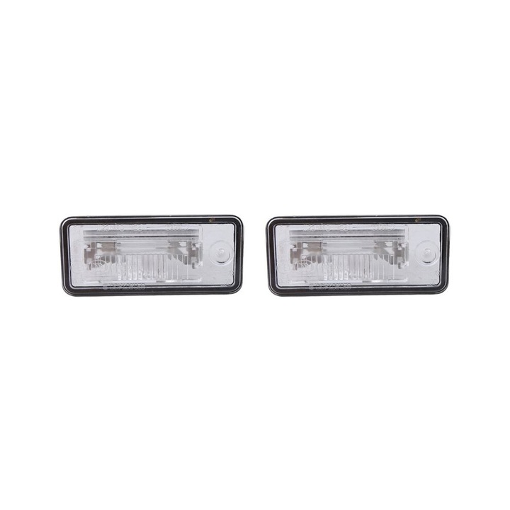 2 db LED rendszámtábla lámpa szett, műanyag, fehér, 8E0807430B