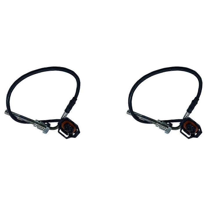 Senzor temperatura gaze de esapament (senzor EGT) 25183662/96436268 pentru Opel Captiva C100/C140 2006-2018, montare directa, corp metal/ABS, negru/argintiu, 2 bucati