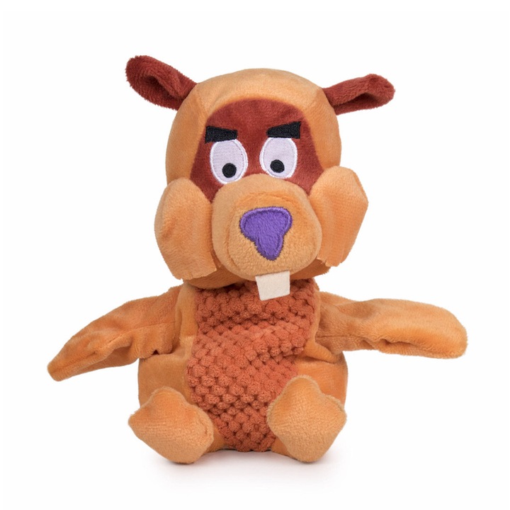 Плюшена ръкавица за куклен театър Chippo William Beaver 21-66-337 1-109, Бобър, 25 см, Оранжев