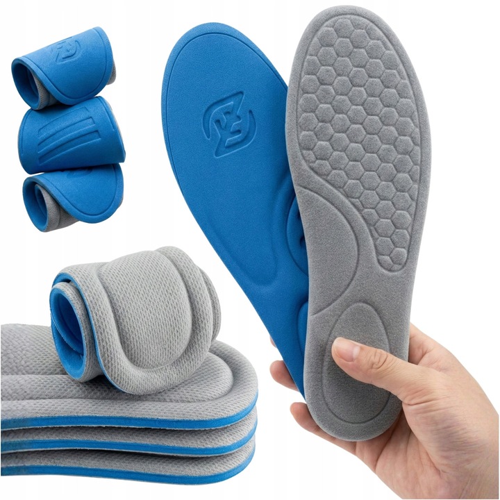 Téli talpbetétek, Meleg, bélelt cipőbetétek Memory Foam habból, Hőszigetelés a hideg ellen, Puha, kényelmes szőrme, Csúszásgátló méhsejt szerkezet, Munka- és sportcipőkhöz, Vágható, Méret 37-38, 24.5 cm