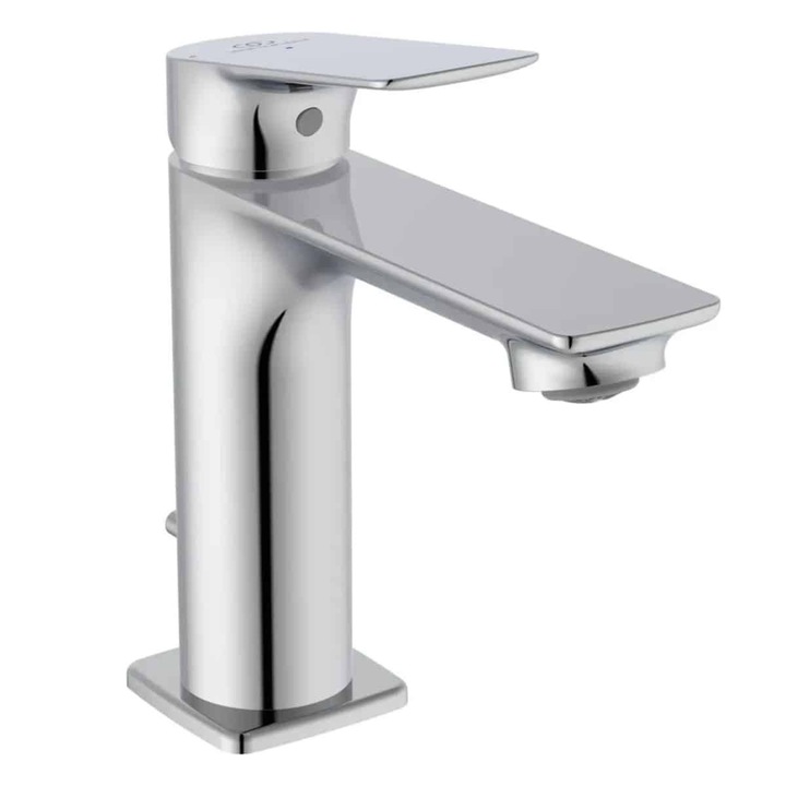 Смесител за умивалник Ideal Standard Ceralife C, с изпразнител, BlueStart, хром гланц, керамичен механизъм FirmaFlow®