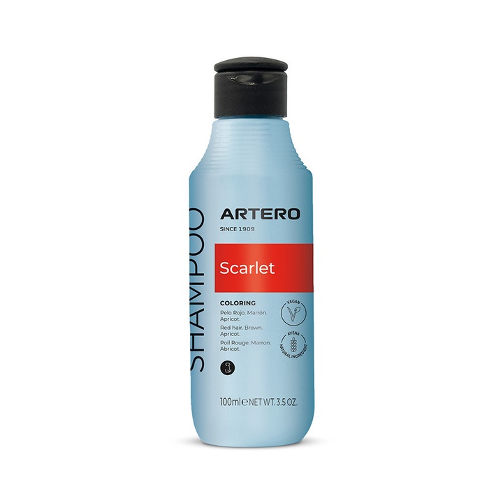 SCARLET - kutya sampon, barna és vörös szőrre (100 ml)