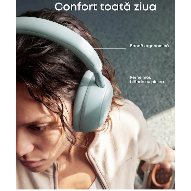 Casti Over-Ear Anker Soundcore Space 2, ANC, LDAC Hi-Res