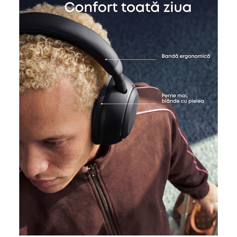 Casti Over-Ear Anker Soundcore Space 2, ANC, LDAC Hi-Res