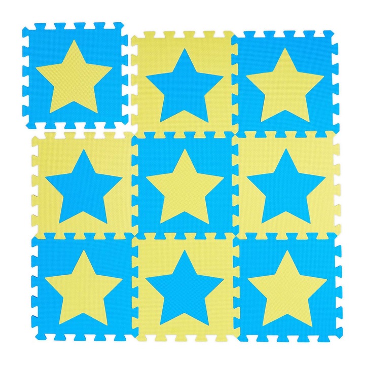 Covoras de joaca puzzle din spuma pentru copii