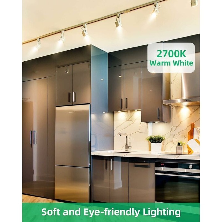 10 darabos készlet, G9 LED izzó / lámpa 3.5W (30W halogénnel egyenértékű), 380 lm, meleg fehér 2700K, villódzásmentes, 220 V AC/DC, nem szabályozható