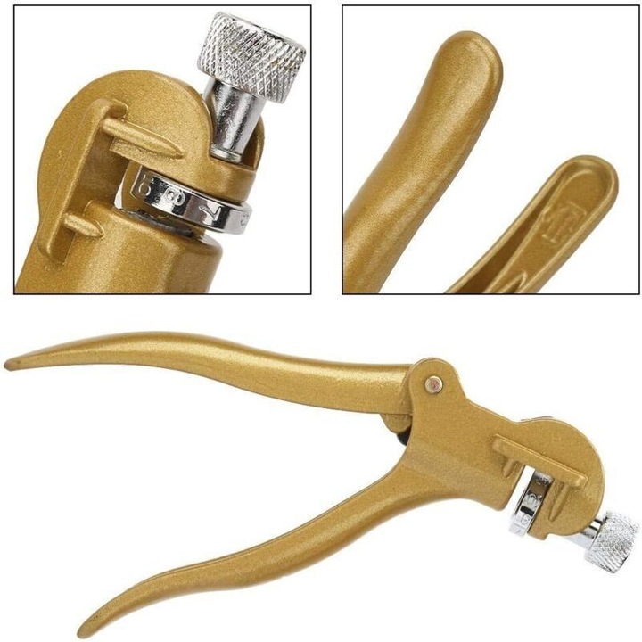 Vágófogó, cink-réz ötvözet, ergonomikus fogantyú, 20cm