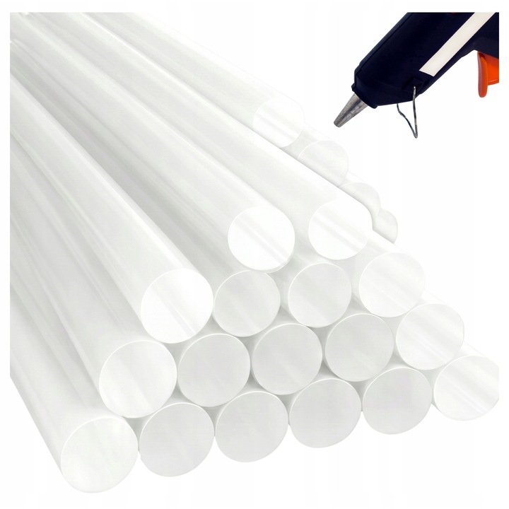 20 db Penword ragasztórúd készlet, 11mm, 30cm, átlátszó