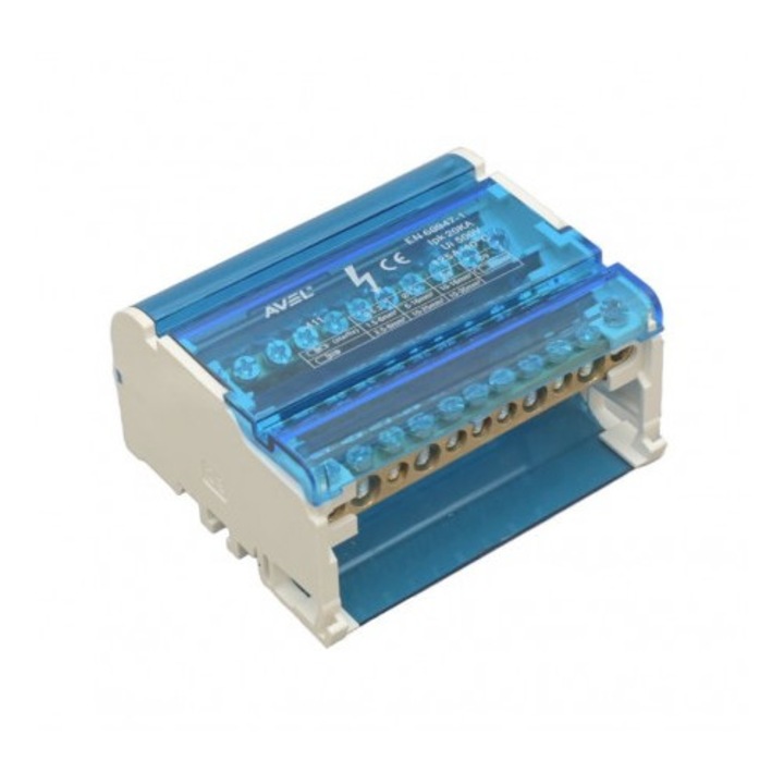 Elektromos elosztóblokk 411 - 125A / 500V 1, 5-25mm / 2, 5-35mm