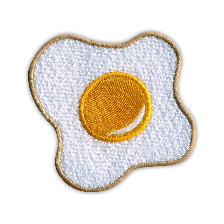 Textil folt Patchion vagy sült, többszínű 6.5x6.5cm