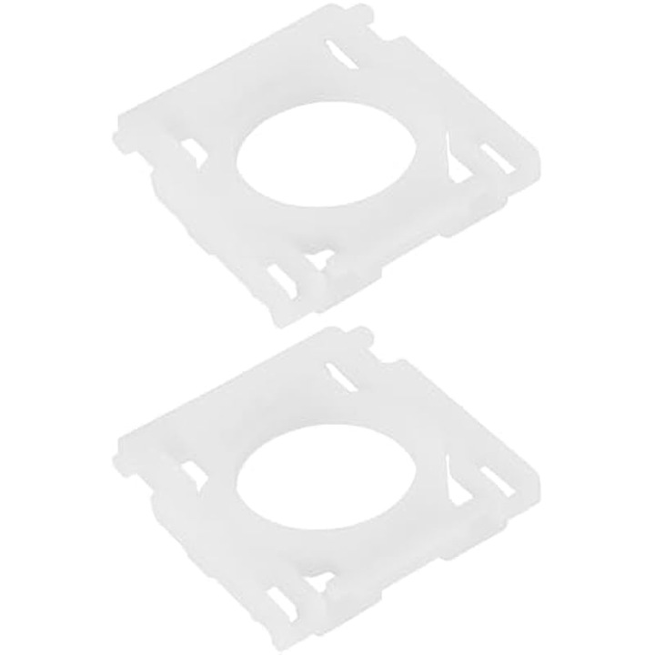 Suport pentru taste, balamale pentru tastatura compatibile cu Logitech MX Keys, din plastic durabil, suport stabil sub keycap, alb, 2 bucati