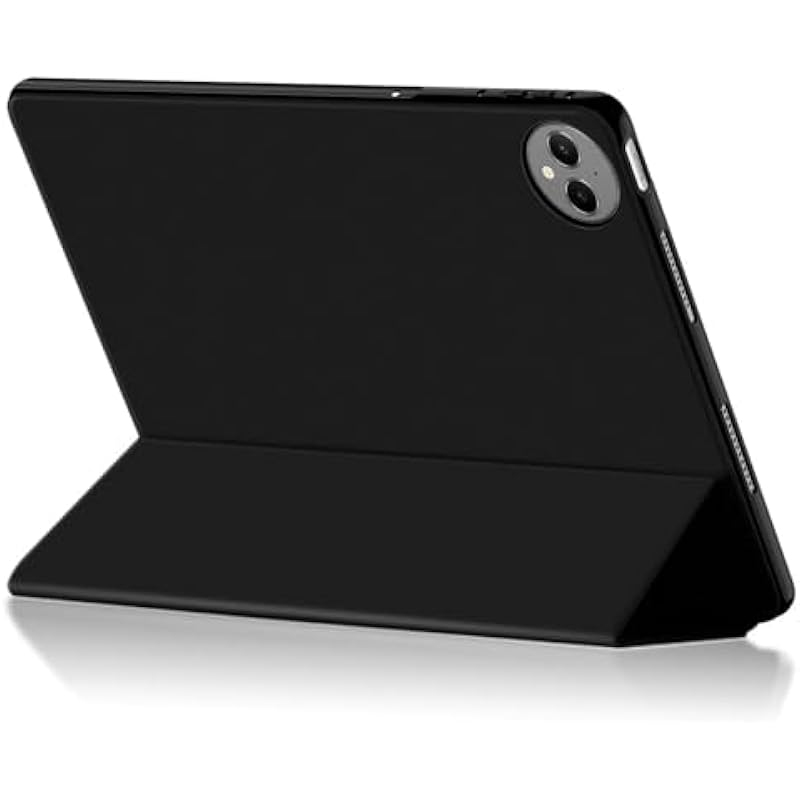 Husa tableta MatePad Pro 12.2 inch 2024, protectie completa, suport pliabil, negru