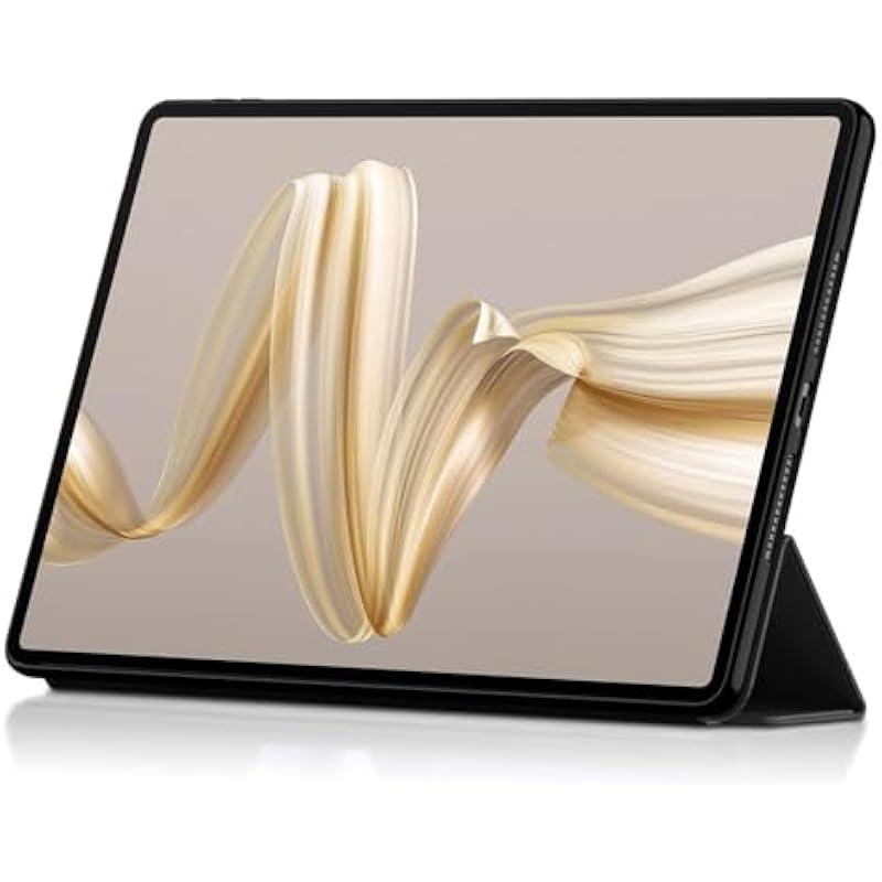 Husa tableta MatePad Pro 12.2 inch 2024, protectie completa, suport pliabil, negru