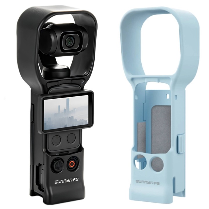 Защита за гимбал Sunnylife за DJI Osmo Pocket 3/4 синя 156x59x35mm