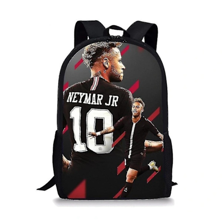 Ghiozdan scolar unisex Neymar, imprimeu 3D, poliester, 44x28cm, multicolor