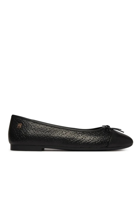 Дамски балеринки Tommy Hilfiger Monogram Ballerina FW0FW09468, Черен