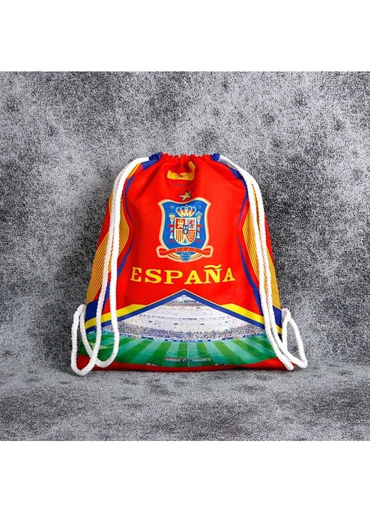 Rucsac fotbal, poliester, negru, 1 compartiment, 40x30cm