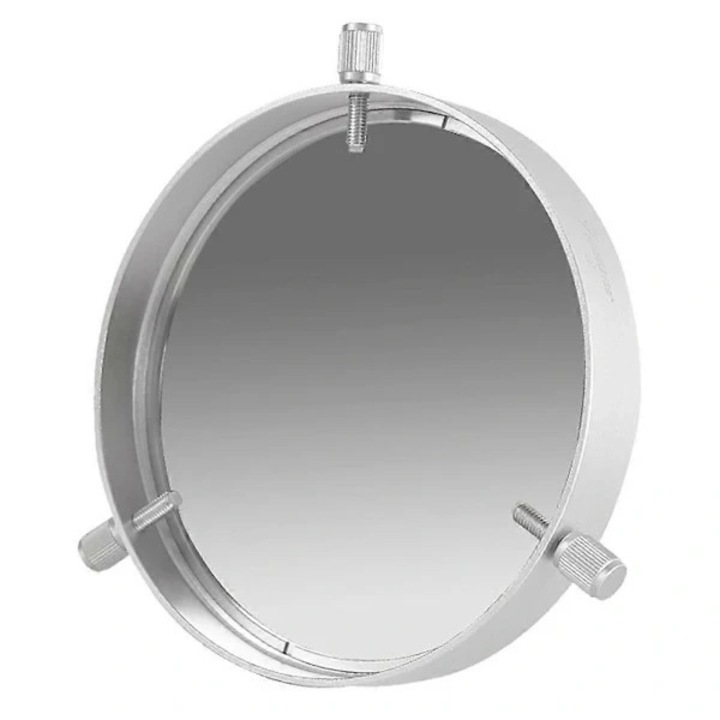 Naptávcső szűrő 160 mm, kompozit szűrő szoláris membránnal, ragasztómentes menetes fémgyűrű, állítható okulárhoz, kompatibilis reflektorokkal és refraktorokkal, ezüst, 1 db