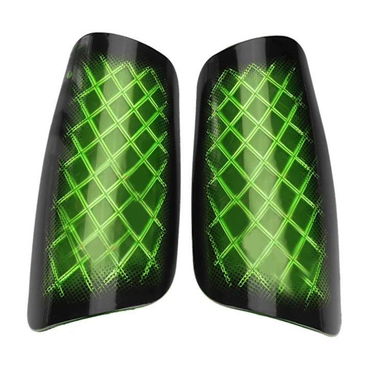 Set aparatori fotbal, rosu-albastru-negru-mov-verde, 19x11x8.5x3.7cm