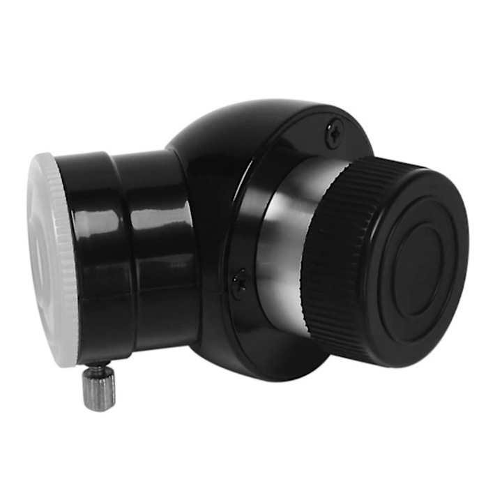 Adaptor diagonal/prisma diagonala 45° 1.25 inch, corecteaza imaginea sus-jos si stanga-dreapta, compatibil cu ocular 1.25 inch pentru telescoape refractoare si catadioptrice, negru, 1 buc.