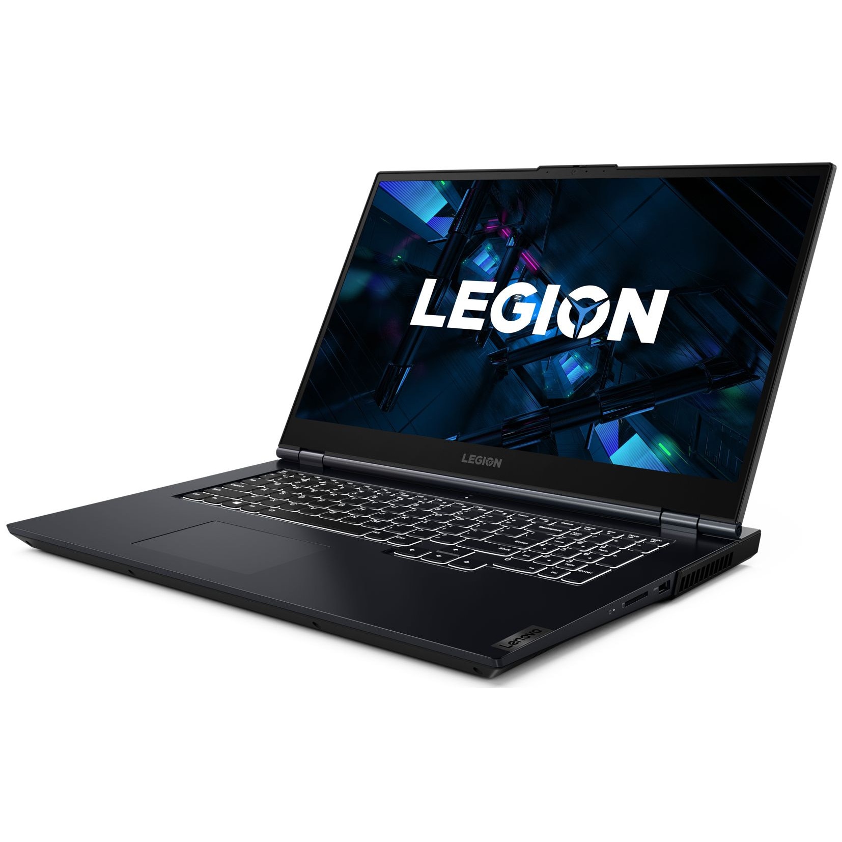 Laptop Lenovo Legion 5 17ACH6H, 17.3" FHD IPS 300nits 144Hz, AMD Ryzen 7 5800H 8-core, 24 GB DDR4, 512 GB SSD m2 PCIe, 1TB SSD m2 PCIe, NVIDIA GeForce RTX 3060 6GB GDDR6, Windows 11 Home, 2.98 kg Phantom Blue
