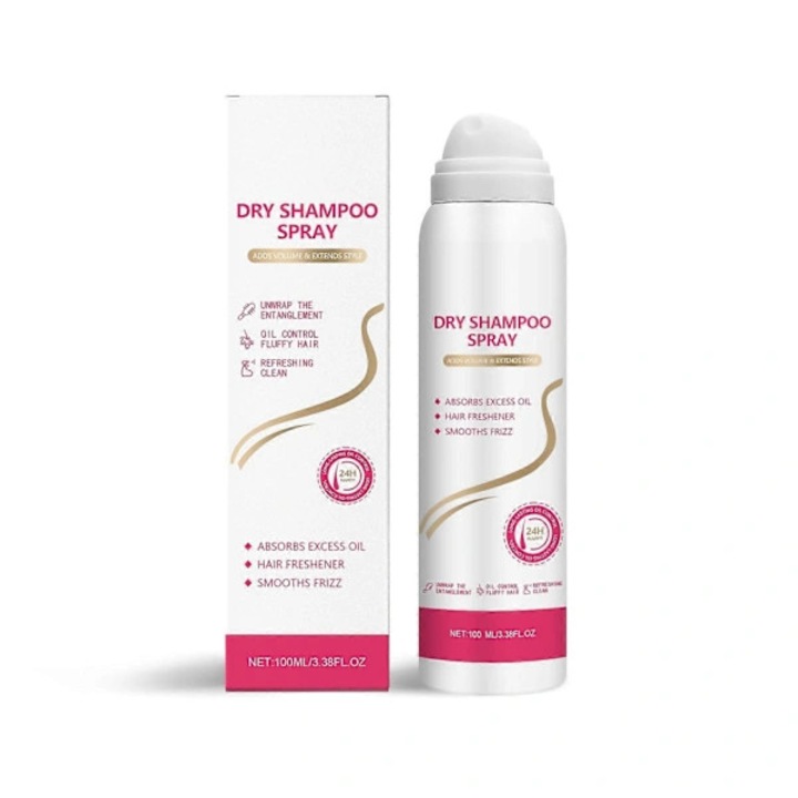 Formande szárazsampon spray, száraz hajspray, öblítés nélküli, felszívja a felesleges faggyút, frissítő, 100 ml