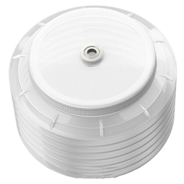 Colector de praf pentru bormasina cu percutie, 155 mm, compatibil cu ferastrau de gauri max. 125 mm, din plastic, transparent, 1 buc