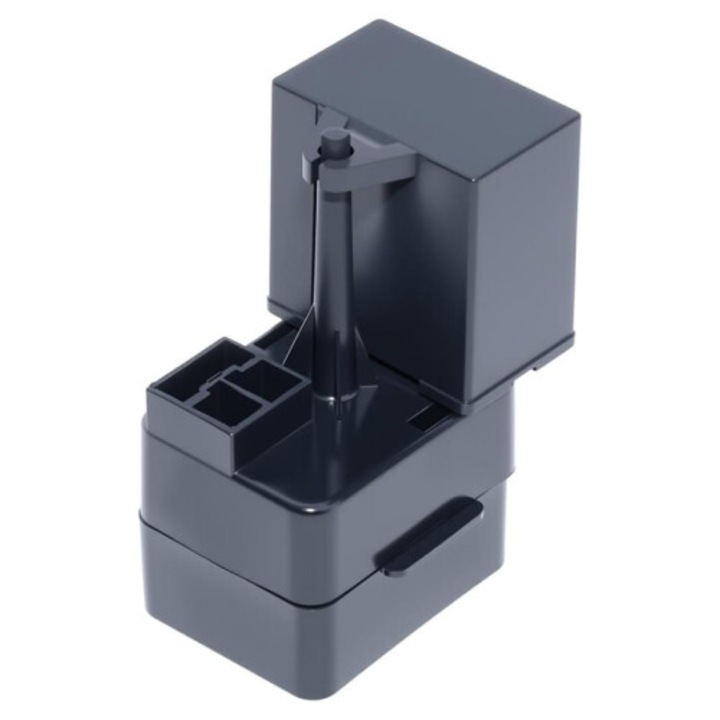 Kit releu pornire compresor 297259515 si condensator de functionare 15 µF pentru congelator, Negru, 1 buc
