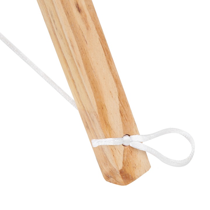 Összecsukható festőállvány, bükkfa, háromszögletű, 29cm, natúr
