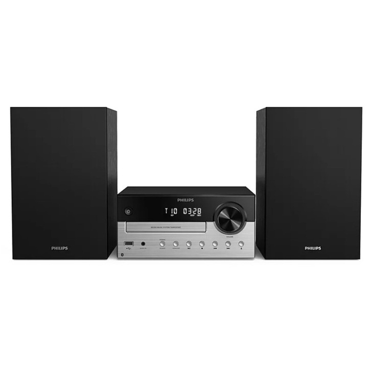 Philips TAM4205M2/12 mikro hangrendszer, 80W, Auracast, Bluetooth 5.4, CD-R, CD-RW, Radio FM, Fekete