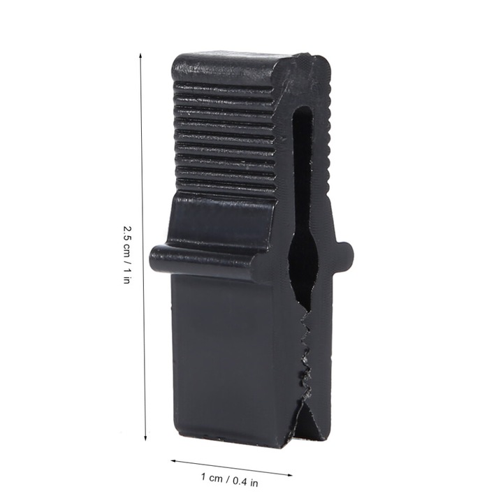Cleme fixare folie solar OEM set 200 buc verde 2.5x1cm