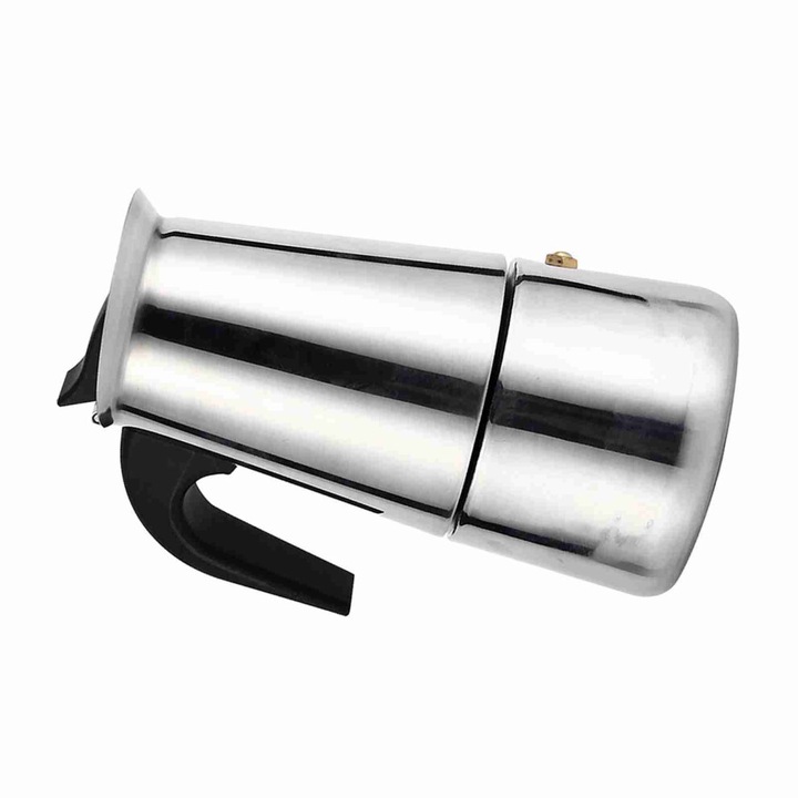 Moka kávéfőző rozsdamentes acél 450ml ezüst ergonomikus