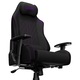 Геймърски стол Lorgar CHA41 Advanced Ergonomic, материал против петна, Черен/Лилав