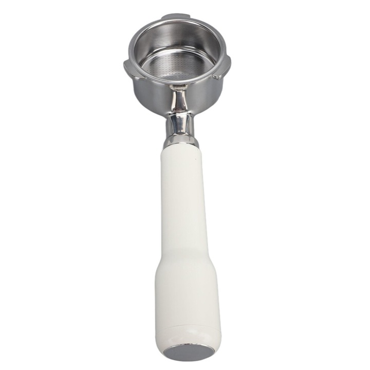 Portafiltru espresso 51mm inox fara fund trei urechi
