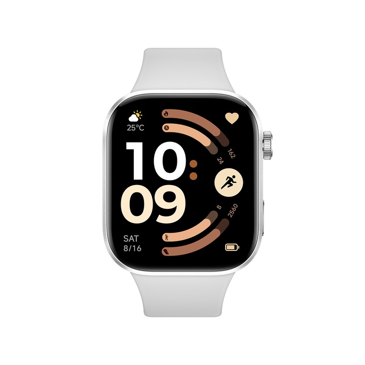 REDMI Watch 6 NFC Silver Gray, ceas inteligent pentru barbati si femei, cu ecran AMOLED de 2 "07"