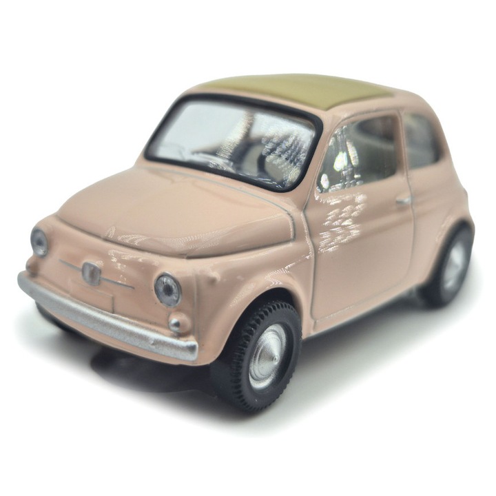 Fiat 500F (1950) - rózsaszín - Norev - 1:43