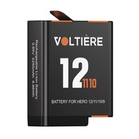 Baterii Enduro 2250 mAh, Voltière, Pentru GoPro 12 11 10 & 9
