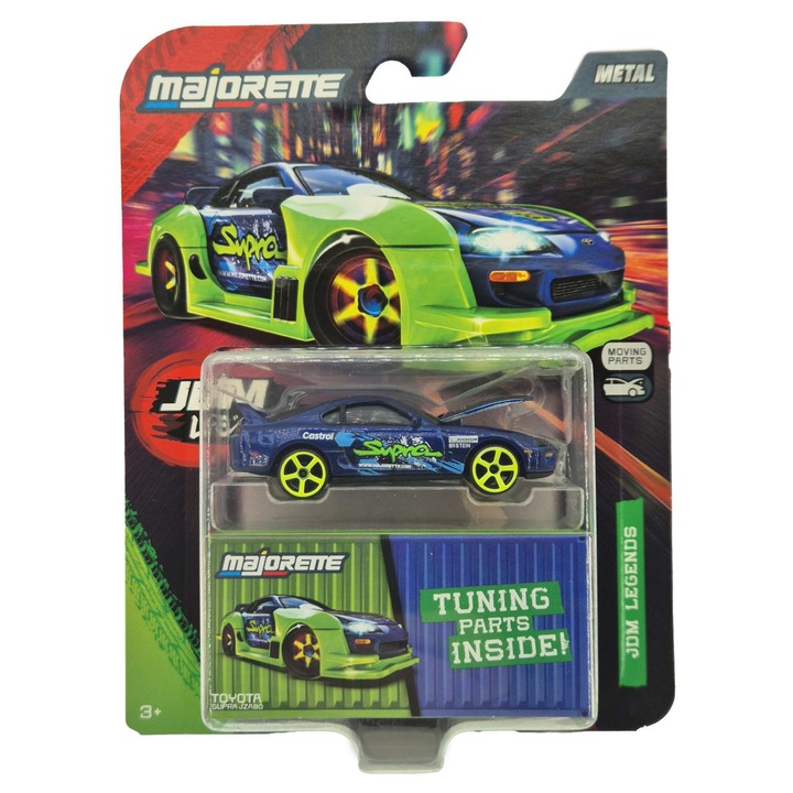 Toyota Supra JZA80 - JDM Legends Deluxe - Majorette - 1:64