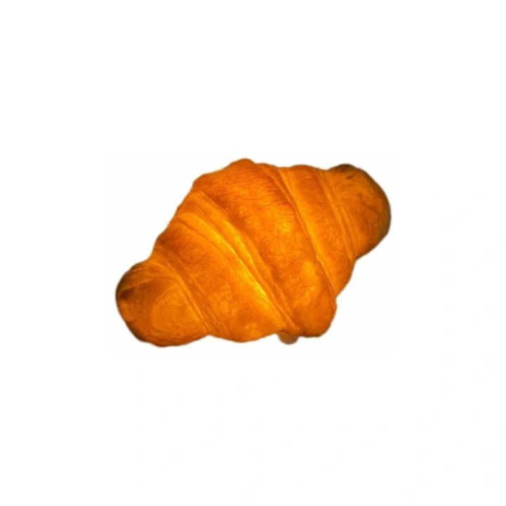 Lampa LED croissant, lumina ambientala, baterie reincarcabila, decor, 20x10x8cm
