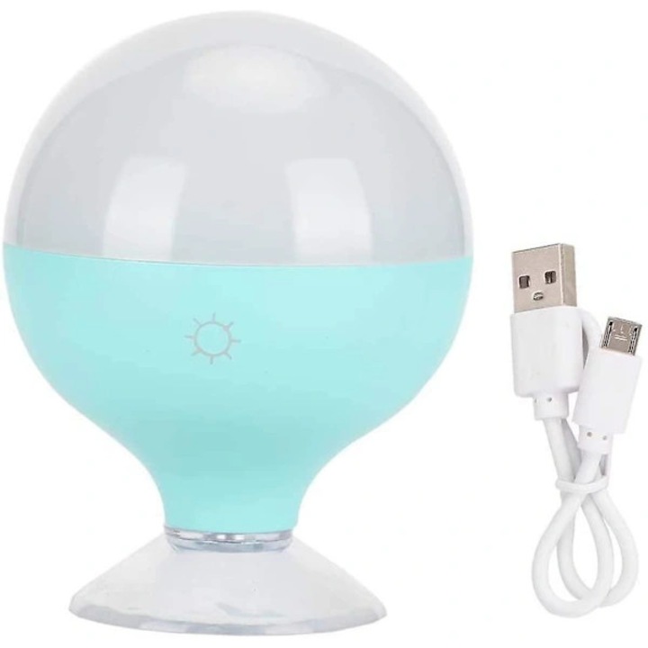 Bec pentru oglinda LED, reglabila, cu ventuza, USB, alb cald natural, 30x5cm