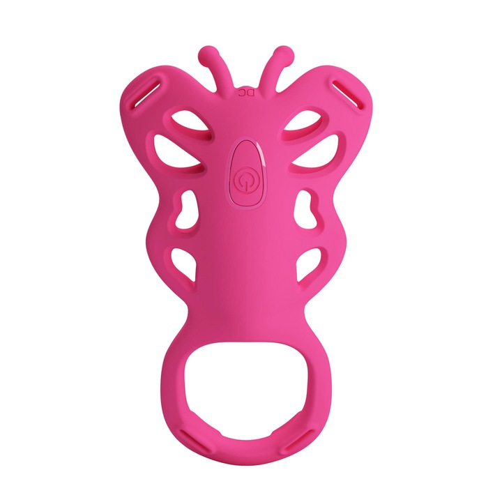 Klidóris stimulátor Pretty Love Aethon, kéz nélküli szilikon masszírozó, 10 vibrációs mód, alkalmazásvezérlés, vízálló, USB töltés, rózsaszín