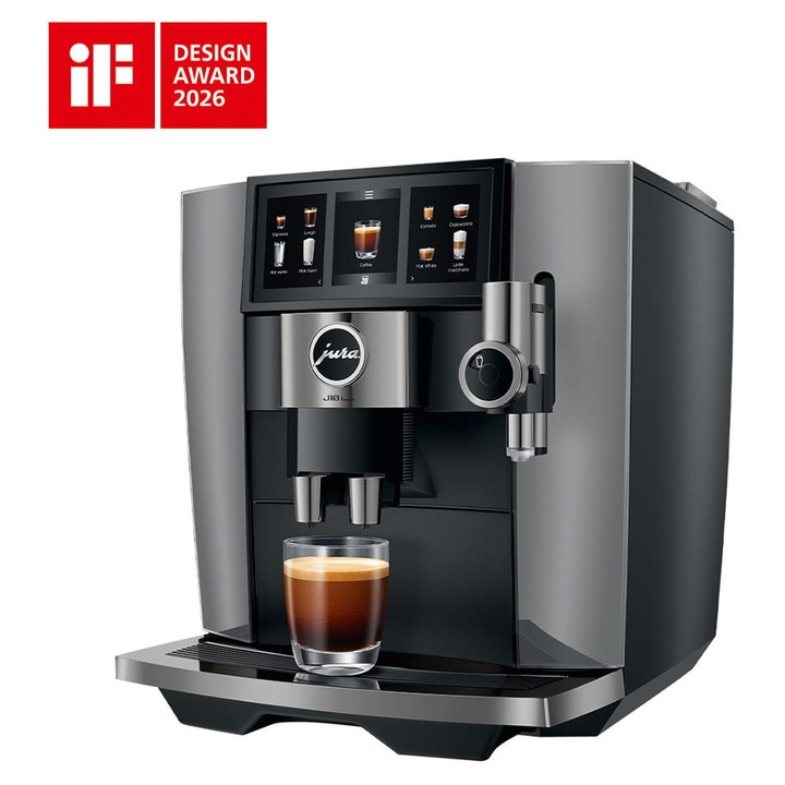 Автоматична кафемашина JURA J10 twin, Diamond Onyx (EA), 1450 W, 1.9 л