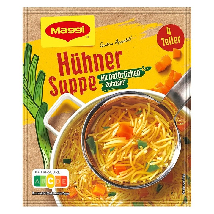 Maggi Pofta Buna Supa de pui cu taitei pentru 1000 ml