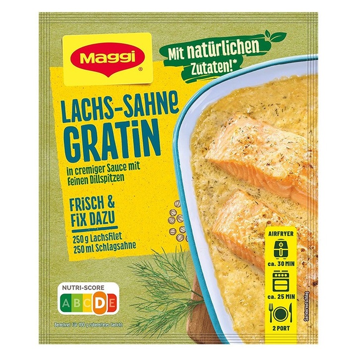 Maggi Fix Gratin de somon cu smantana 26g